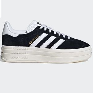 Adidas Platform Gazelle Bold Shoes Black
